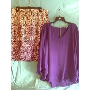 Jennifer Lopez Purple Women’s Top